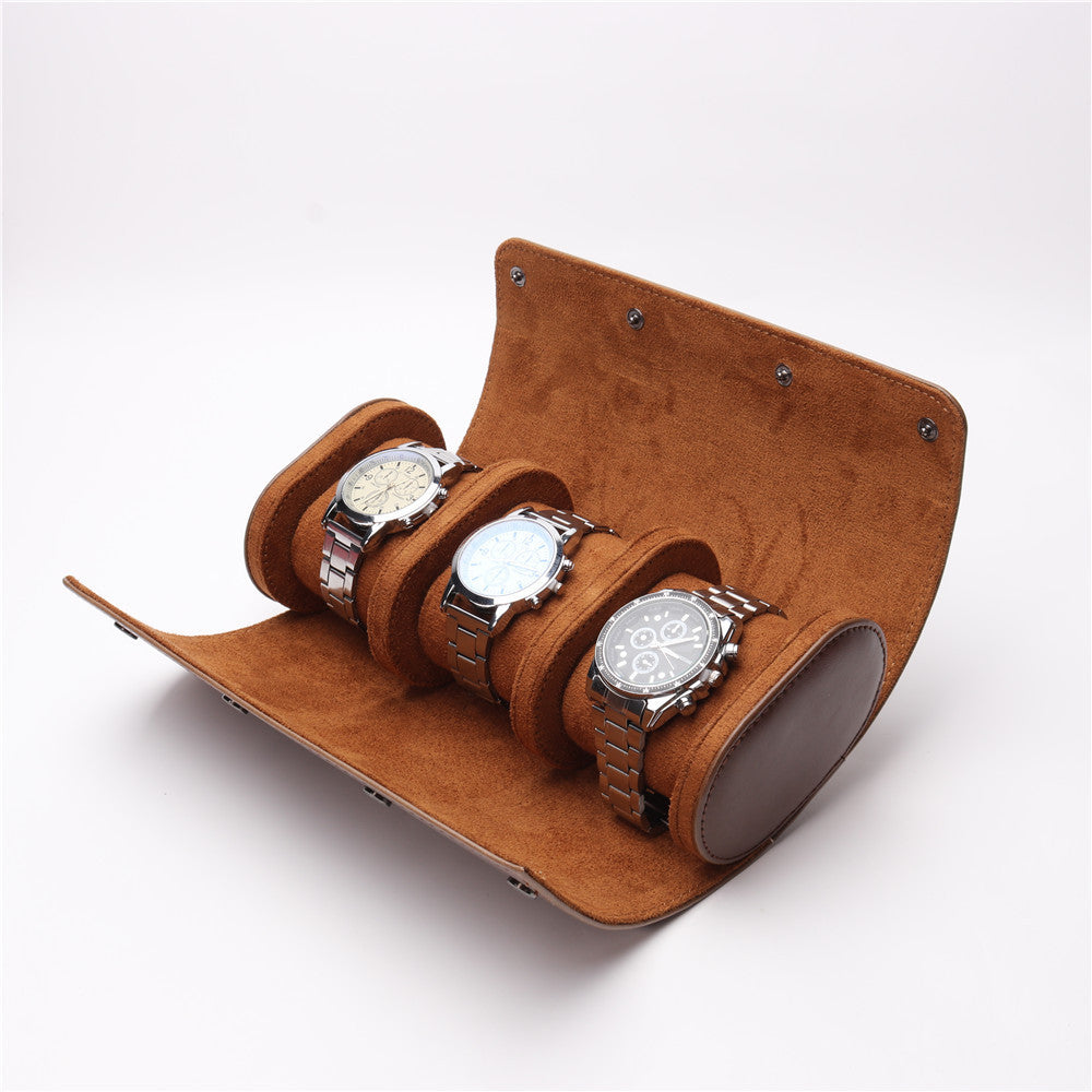 Antoine - Boîte de Rangement en Cuir PU - Marron 1