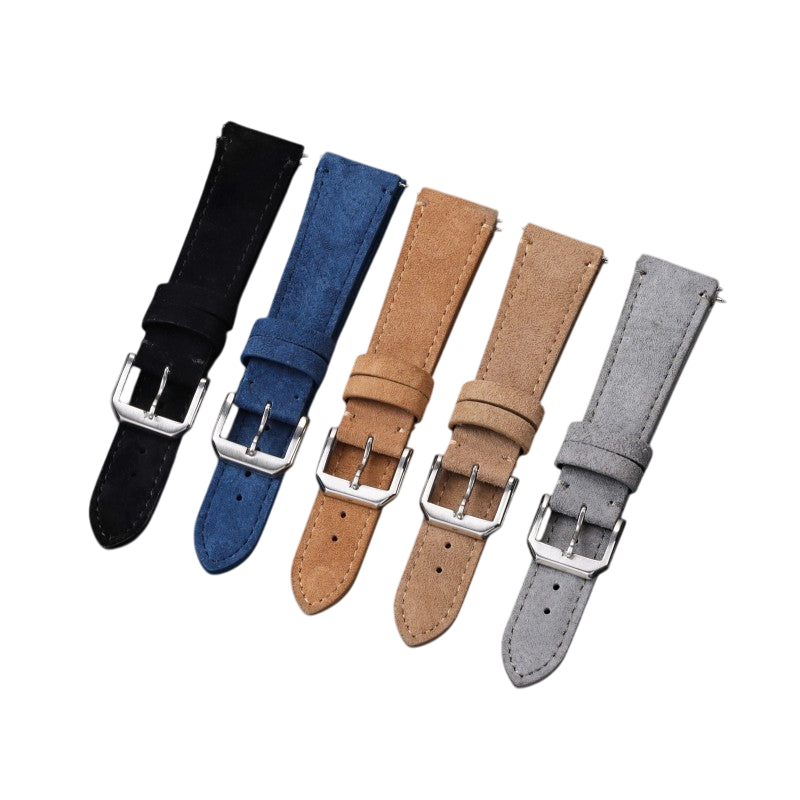 Bracelet Edouard - Daim - Bleu