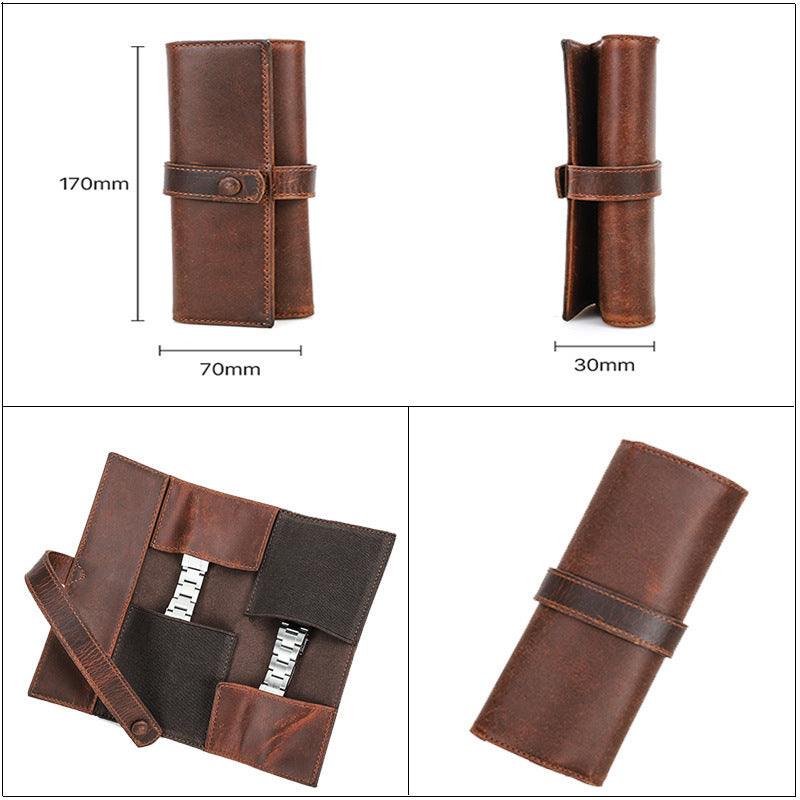 Gabriel - Étui en cuir de selle