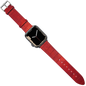 Bracelet Lucien – Cuir - Rouge Brique