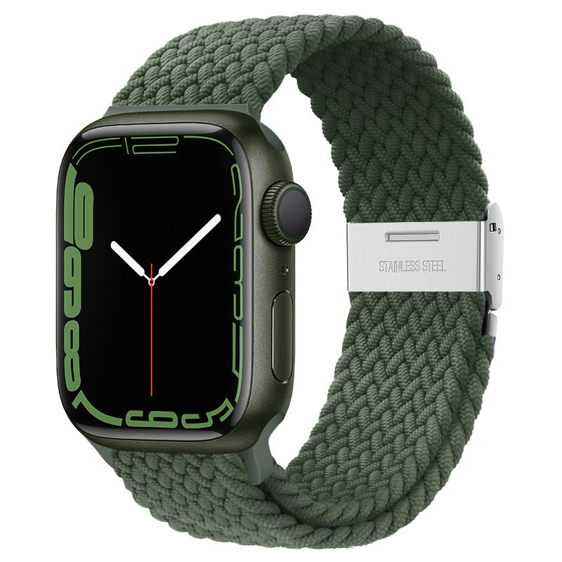 Bracelet Axel – Nylon tressé - Vert
