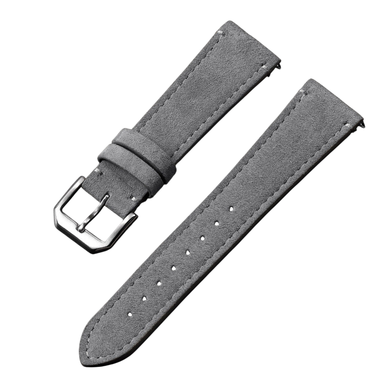 Bracelet Edouard - Daim - Gris