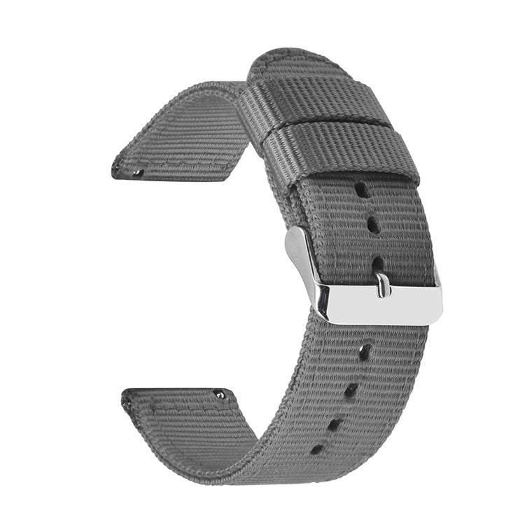 Bracelet Léon - Nato nylon - Gris