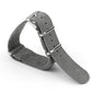 Bracelet Florian - Daim suédé - Gris