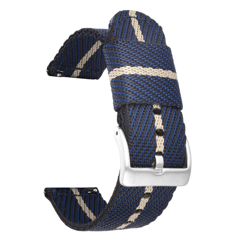 Bracelet Paul - Montre en Nylon - Bleu et Beige