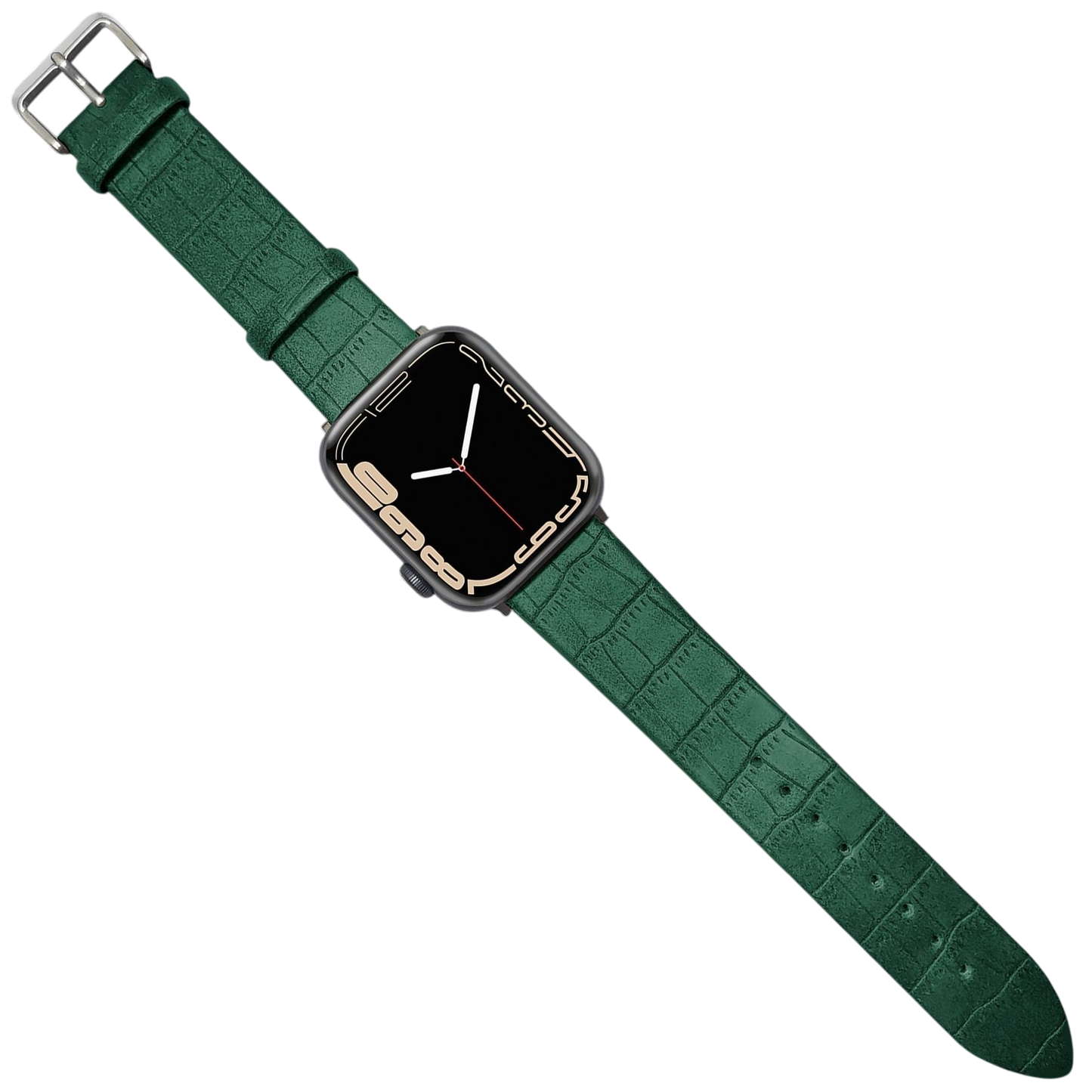 Bracelet Lucien – Cuir - Vert Emeraude