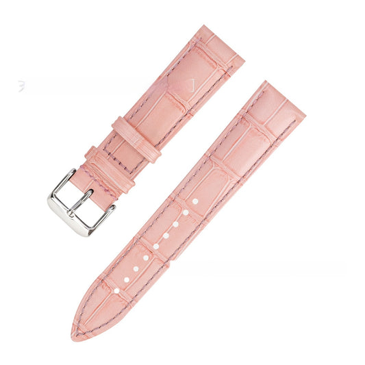 Bracelet Victor – Cuir de vachette - Rose