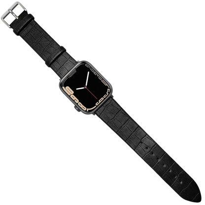Bracelet Lucien – Cuir - Noir