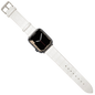 Bracelet Lucien – Cuir - Blanc Perle