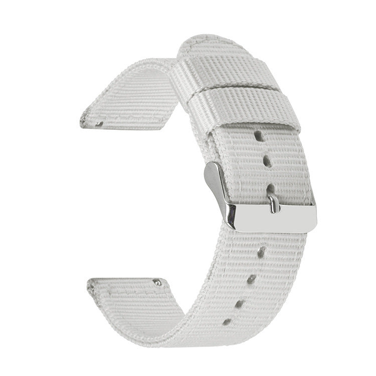 Bracelet Léon - Nato nylon - Blanc