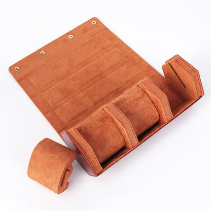 Théo - Étui Hexagonal en Cuir de selle