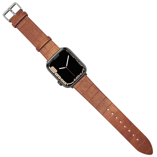 Bracelet Lucien – Cuir - Brun clair