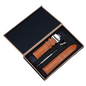 Bracelet Gabin - Cuir Marron Clair