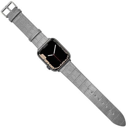 Bracelet Lucien – Cuir - Gris