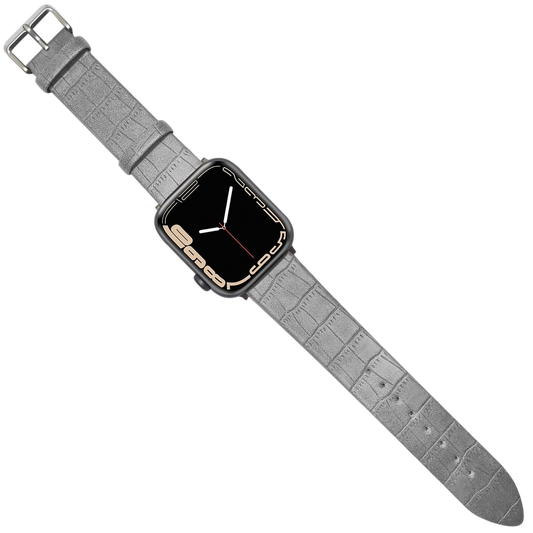 Bracelet Lucien – Cuir - Gris