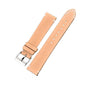 Bracelet Edison – Cuir pleine - Abricot/ beige